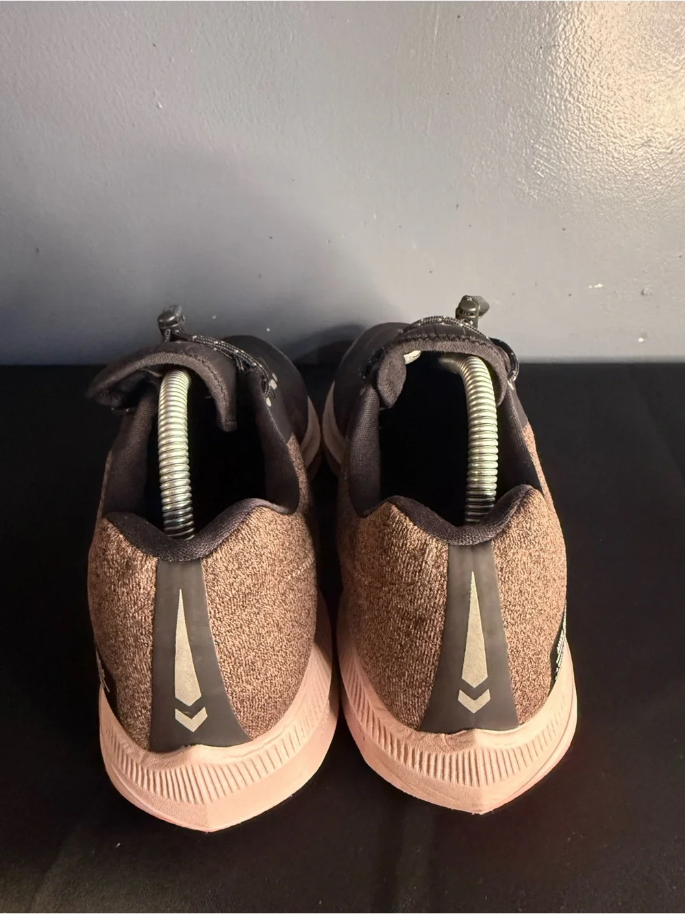 Nike Women's Athletic Sneakers in Brown and Pink